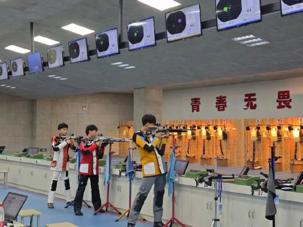 兰州市体校射击队在2024年甘肃省青少年射击锦标赛首日竞赛中成功卫冕